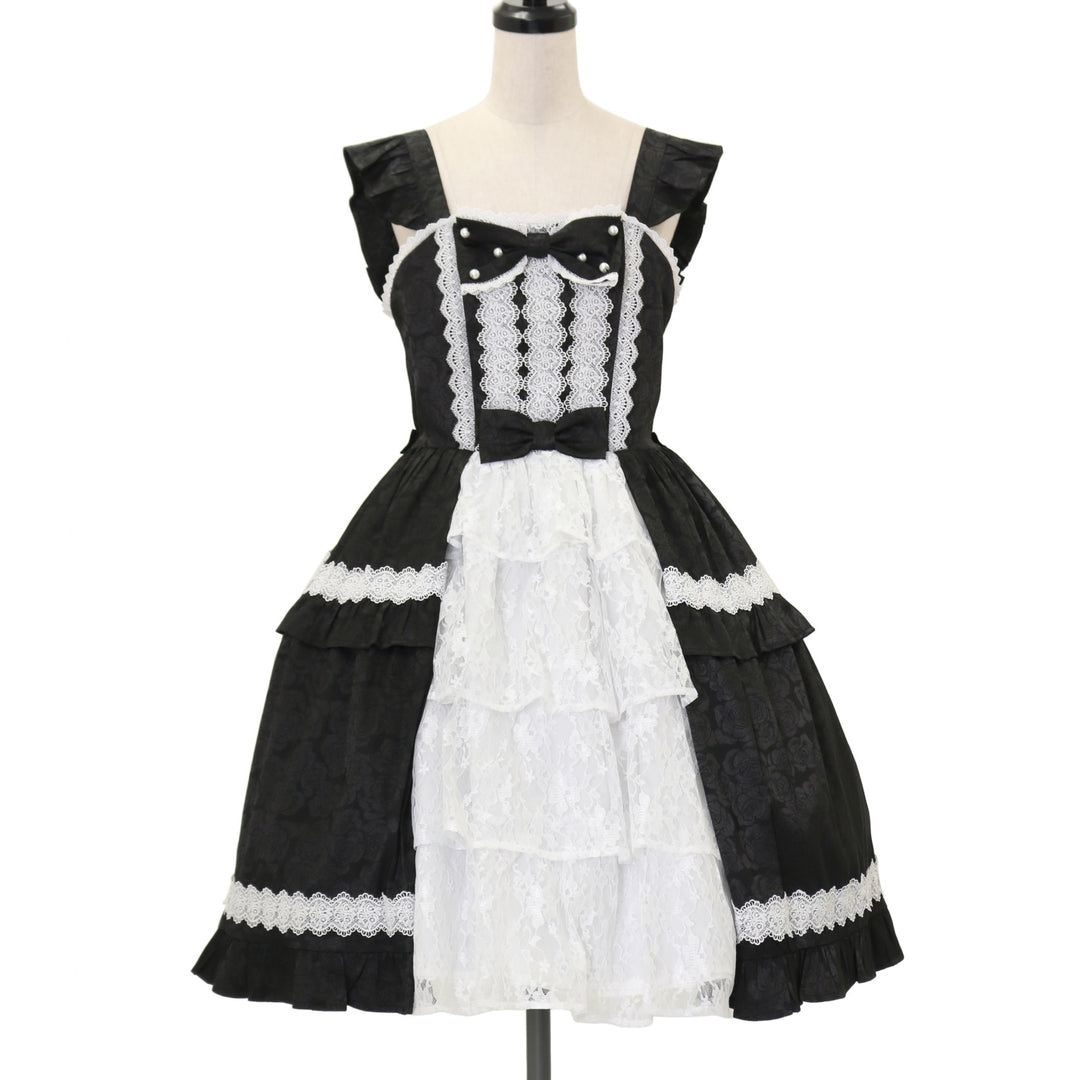 USED】【Mサイズ】ロマンスローズジャンスカ | axes femme