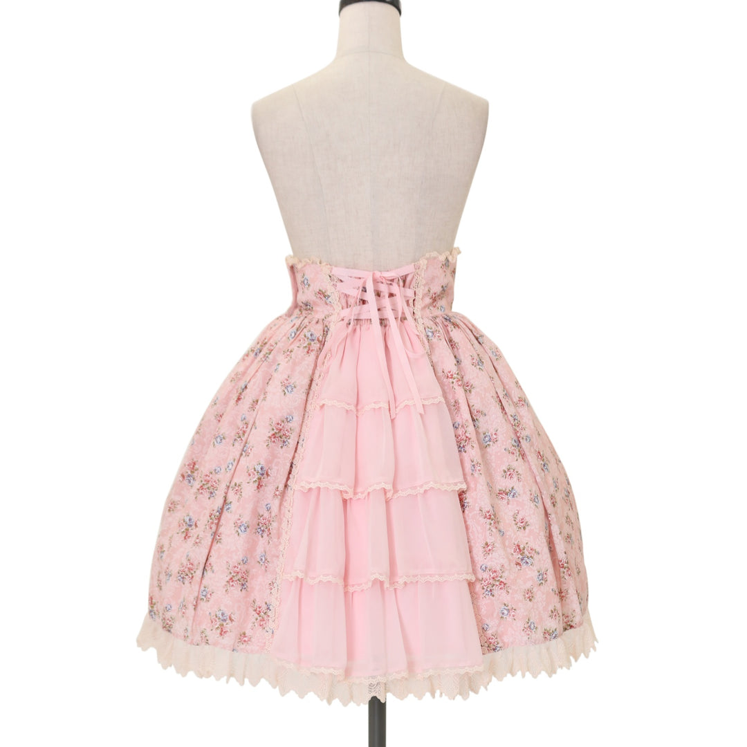 BABY, Rose Boudoirスカート 黒