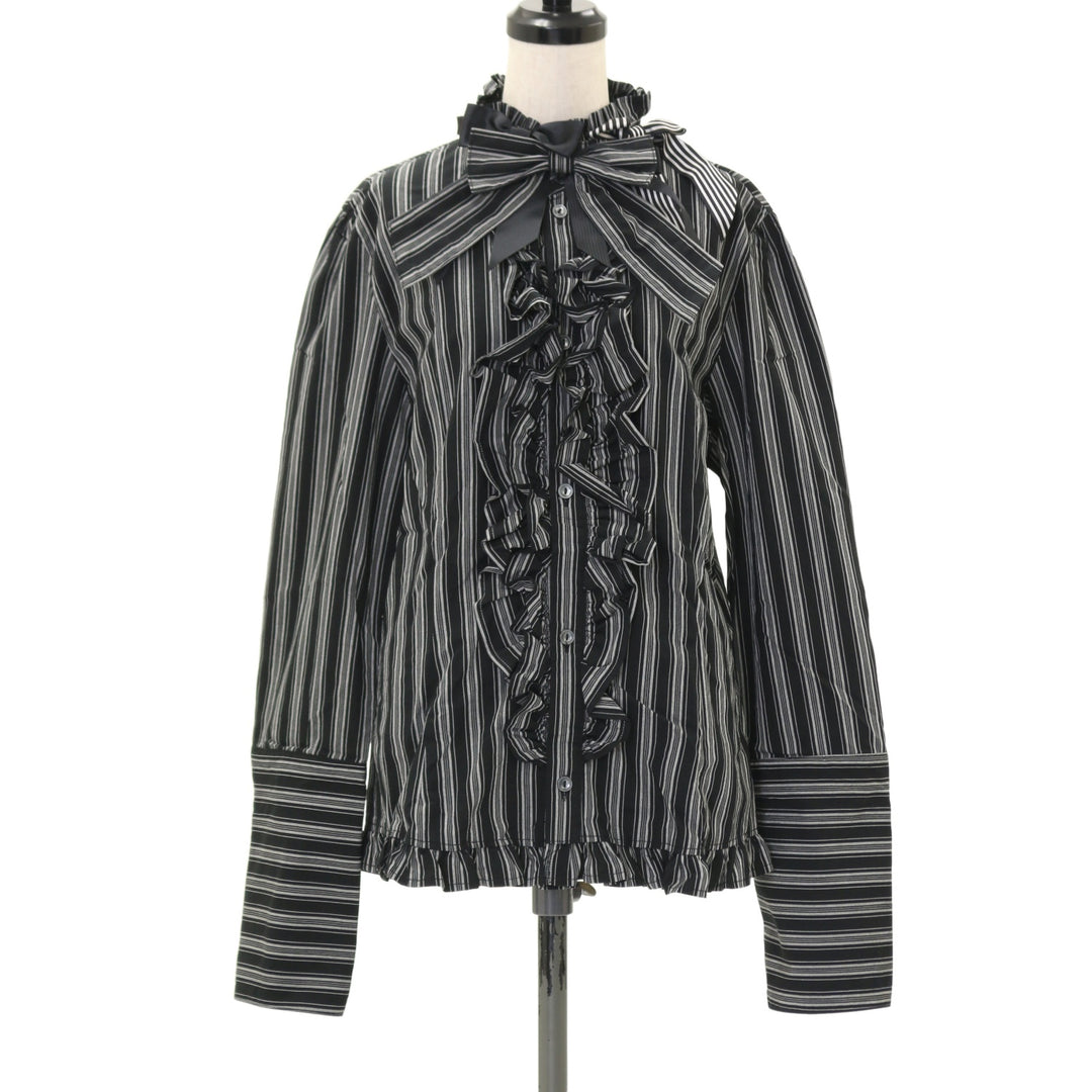 USED】【Men's】ストライプロイヤルリボンブラウス | ALICE and