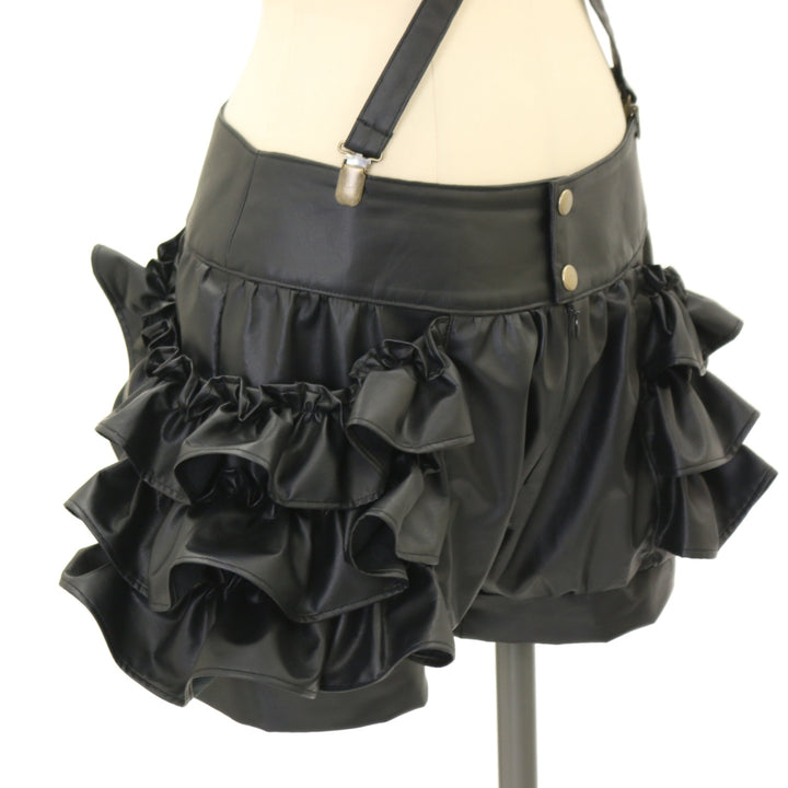 ヴェルドグリ　プロフ必読願います専用⭐︎ エトレトウキョウサスペンダーヘムパンツ ETRE TOKYO パンツ サスペンダーヘムタックカーブパンツ