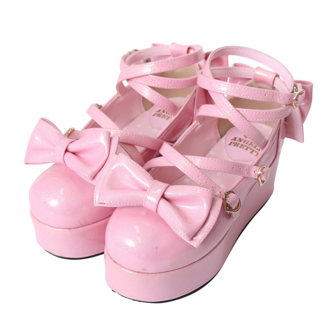 【期間限定出品】未使用★Angelic Pretty/Dreamyシューズ S USED】【Sサイズ】Dreamy Twinkleシューズ | Angelic Pretty