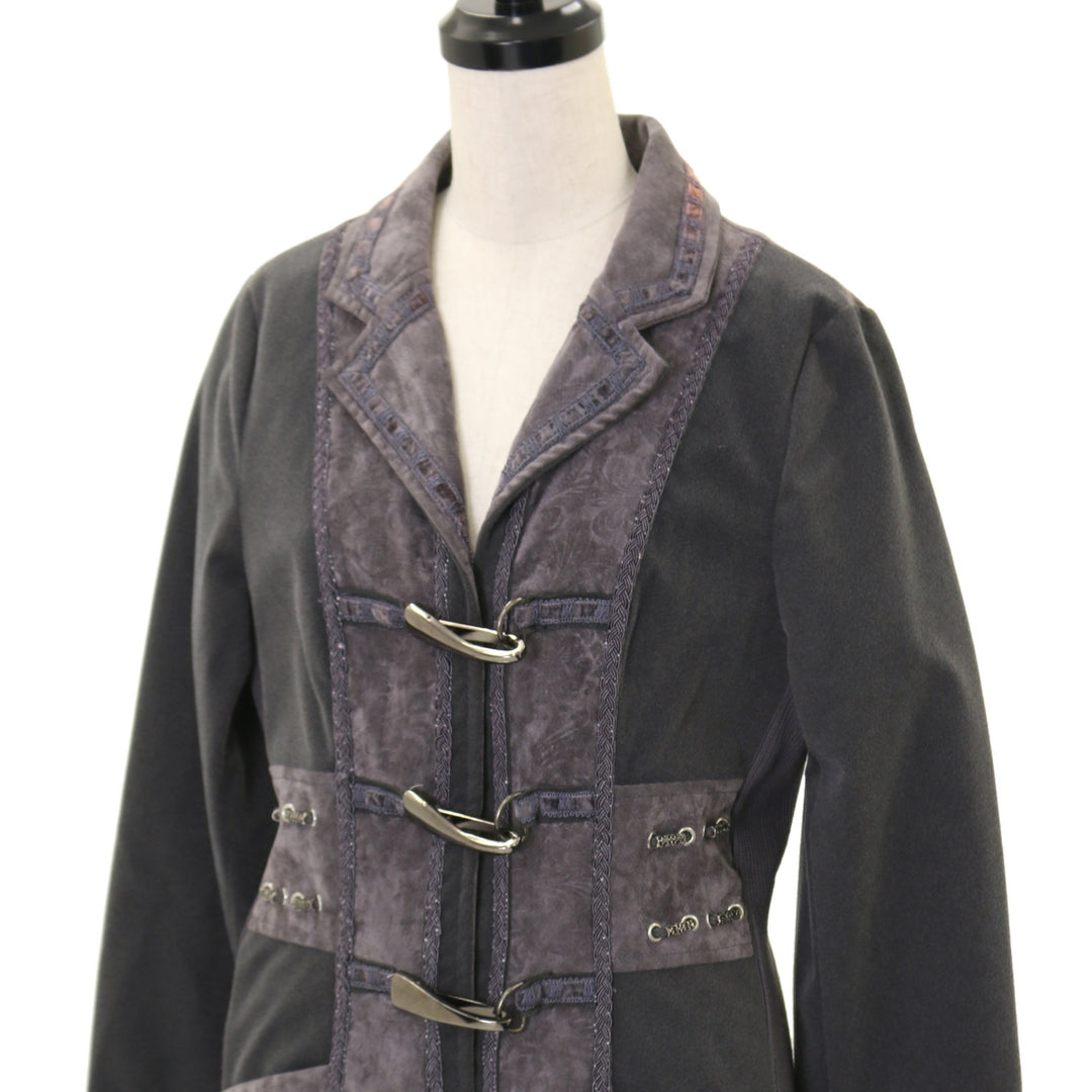 USED】ANGELO リブ切替コート | Ozz On Wunderwelt Online Shop