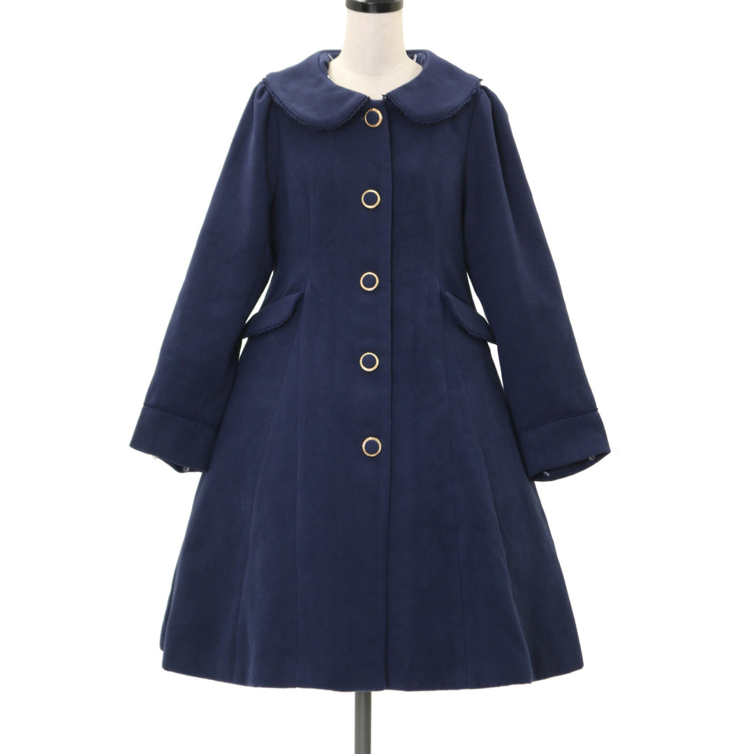 定価13万　GLOVERALL　ロキャロン　Eva ロングピーコート　極美品 定価13万 GLOVERALL ロキャロン Eva ロングピーコート 極美品