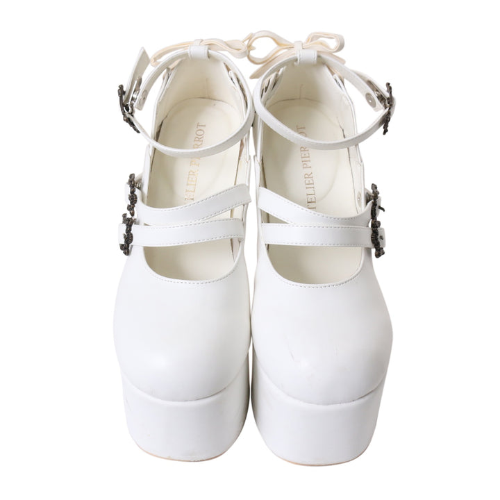 USED】【Sサイズ】Antique Gold Frame Pumps | ATELIER-PIERROT