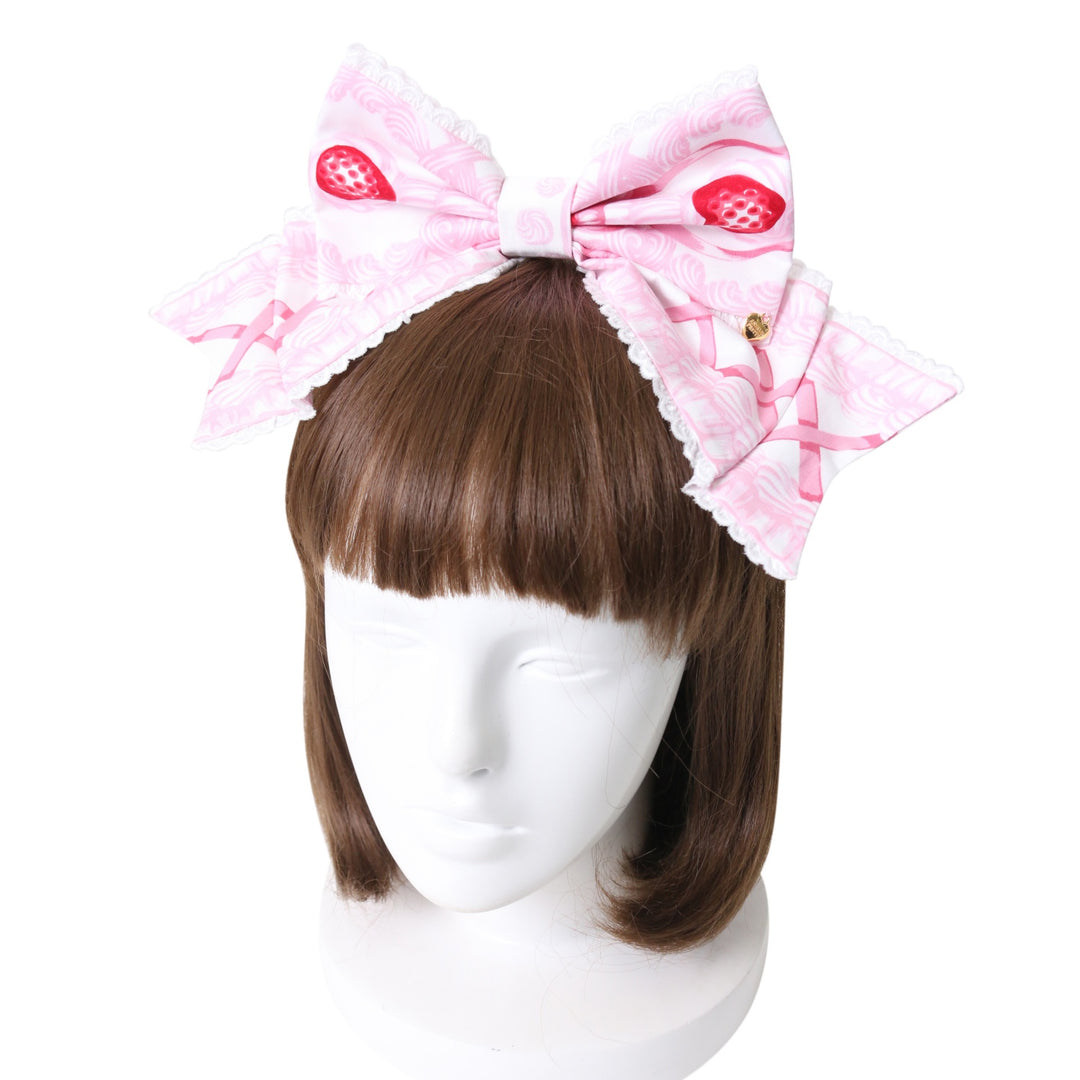 USED】Decoration Strawberryカチューシャ | Angelic Pretty