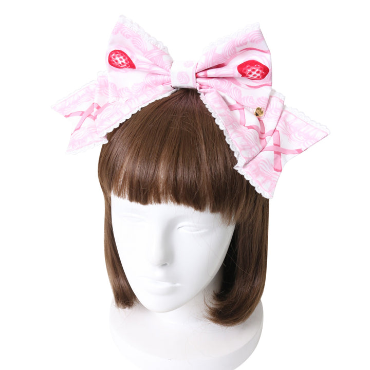 USED】Decoration Strawberryカチューシャ | Angelic Pretty