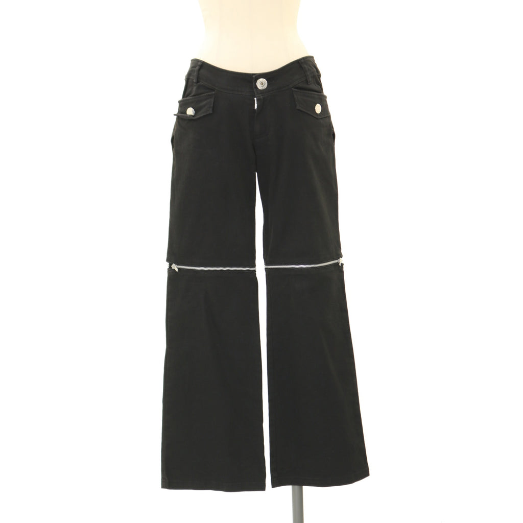 USED】【PEACE NOW/Mサイズ】羽根フラップ付きパンツ | BLACK