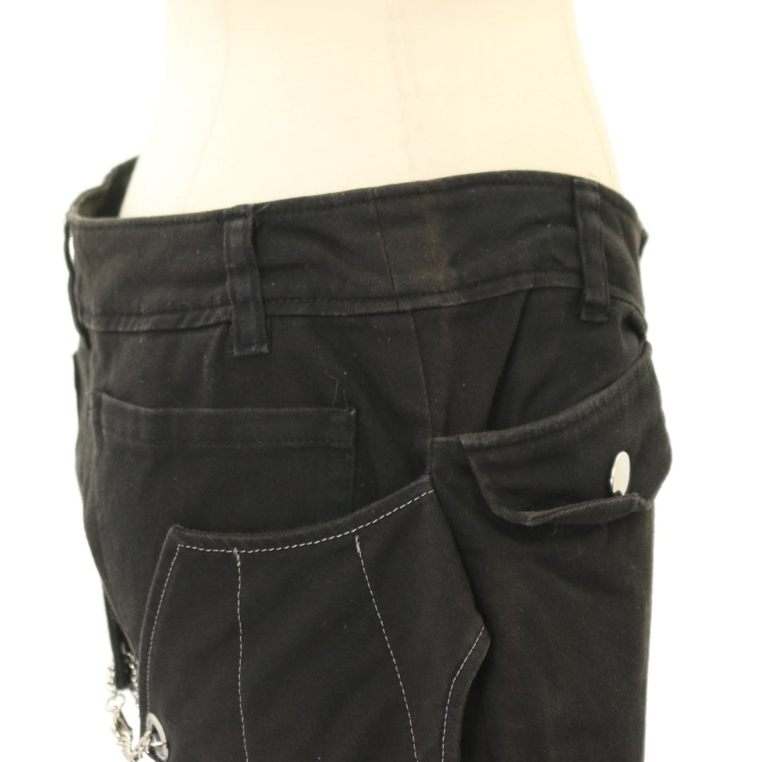 希少デザイン ブラックピースナウ パンツ サイドバック付 M EDWIN SALEセール5%OFF BIGJOHN ビッグジョン ストレッチ