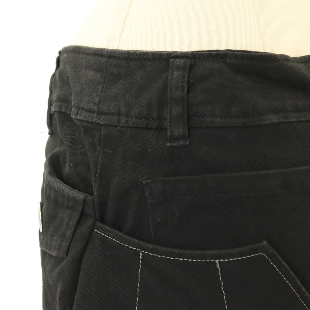 USED】【PEACE NOW/Mサイズ】羽根フラップ付きパンツ | BLACK