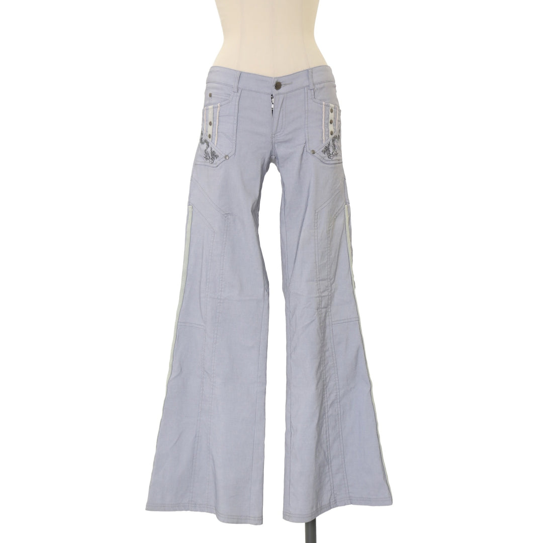 USED】croce サイド龍刺繍フレアパンツ | Ozz On | ロリータ ゴスロリ