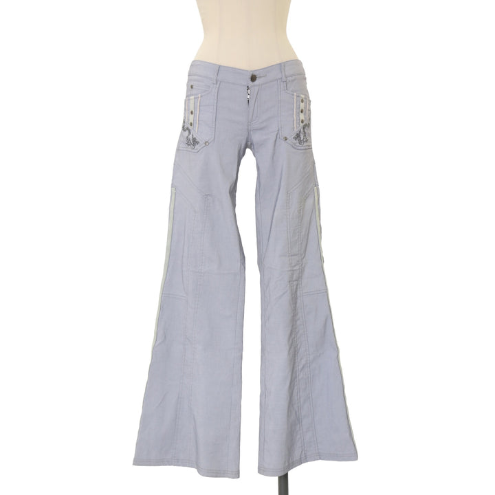 USED】croce サイド龍刺繍フレアパンツ | Ozz On | ロリータ ゴスロリ