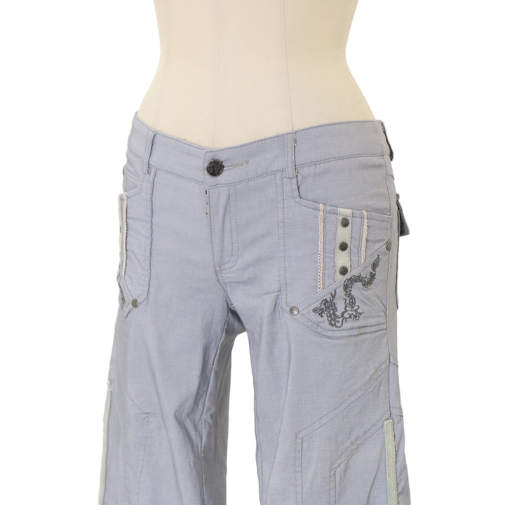 USED】croce サイド龍刺繍フレアパンツ | Ozz On | ロリータ ゴスロリ