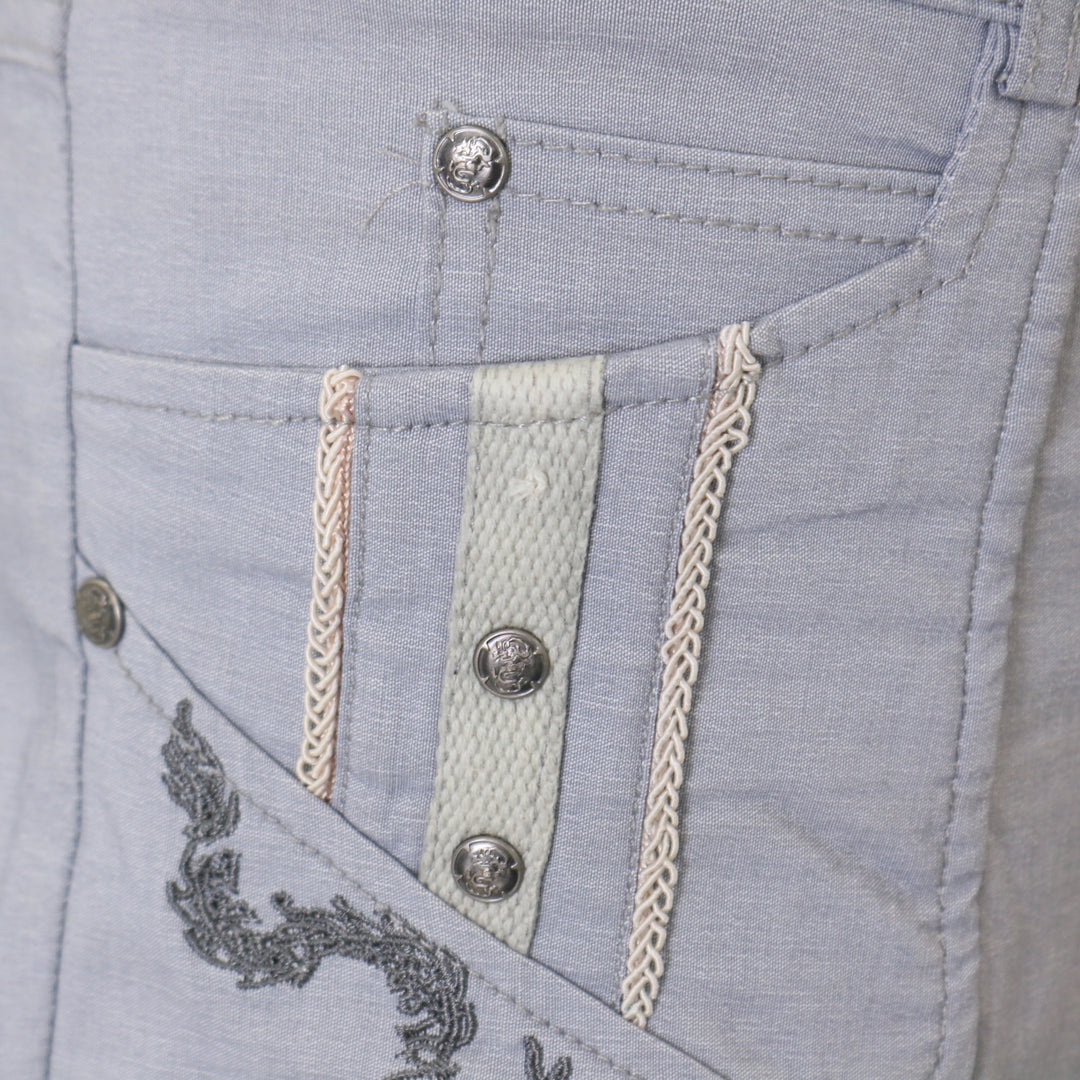 USED】croce サイド龍刺繍フレアパンツ | Ozz On Wunderwelt Online