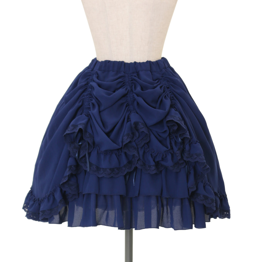 USED】Victorian Ruffle Chiffon Skirt | ATELIER-PIERROT | ロリータ