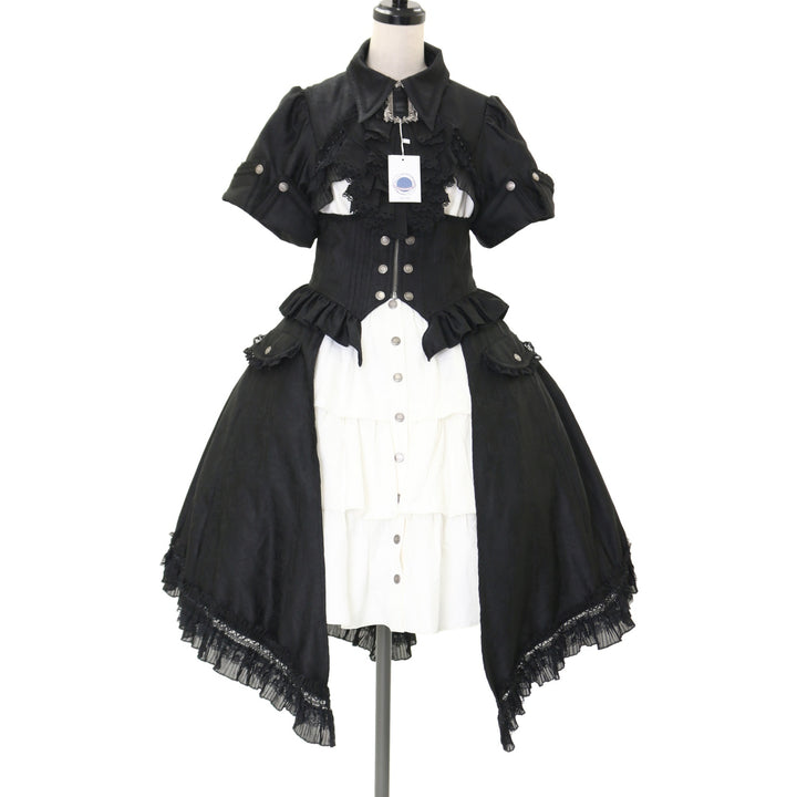 【新品未使用】星箱works ラ・ダリア・ノワールセパレートワンピース USED】ラ・ダリア・ノワール セパレートワンピース（ブラック