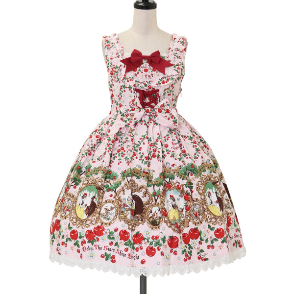 USED】白雪姫〜りんごの森の物語〜柄ジャンパースカートⅡ | BABY, THE