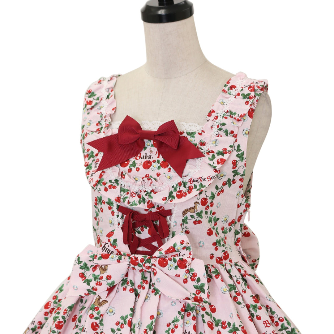 USED】白雪姫〜りんごの森の物語〜柄ジャンパースカートⅡ | BABY, THE