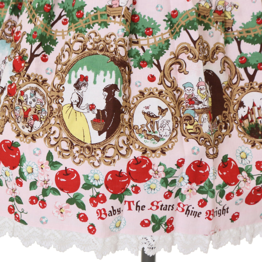 USED】白雪姫〜りんごの森の物語〜柄ジャンパースカートⅡ | BABY, THE