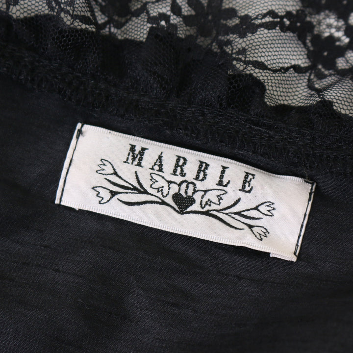 USED】パフスリーブボレロ：黒 | MARBLE | ロリータ ゴスロリブランド