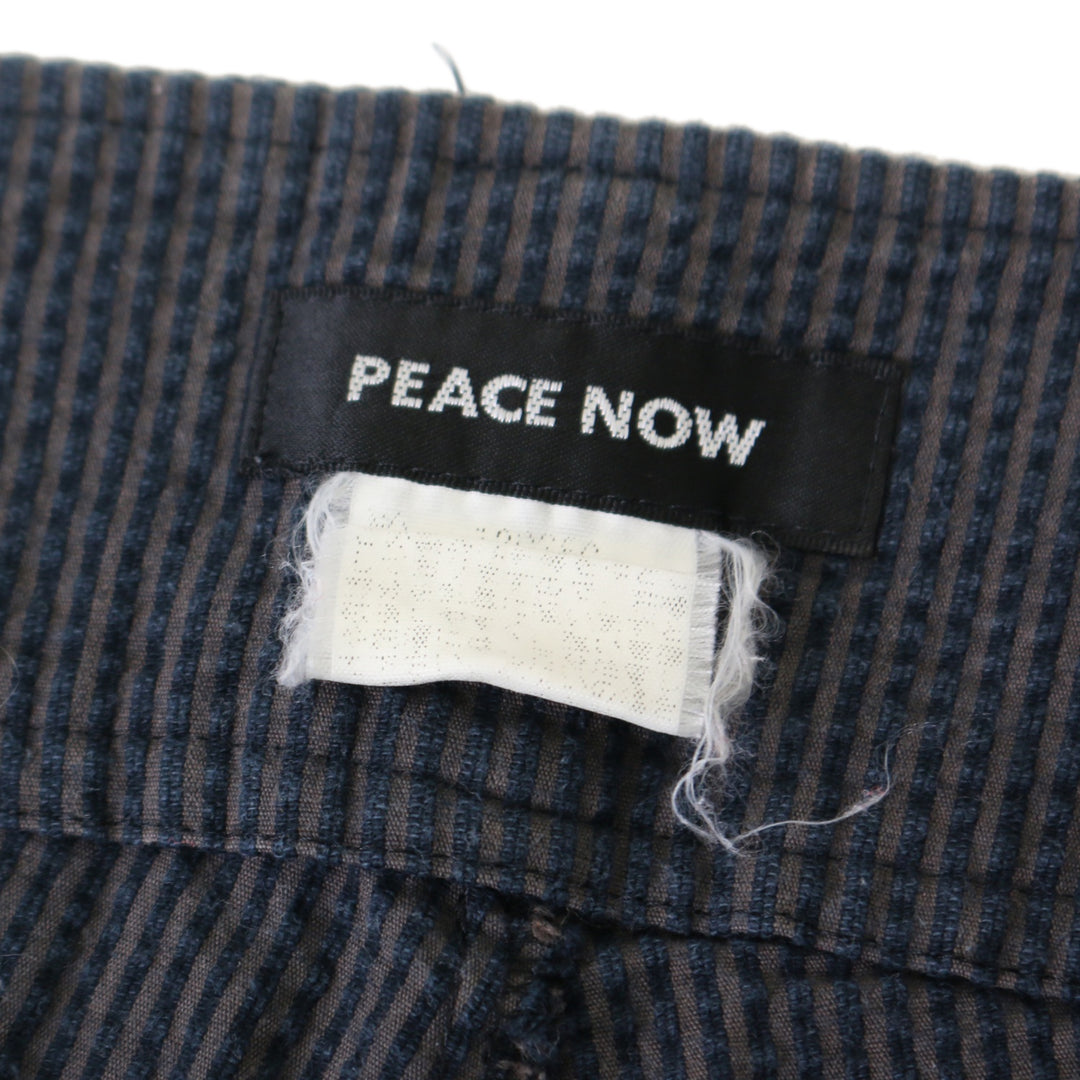 USED】【PEACE NOW/Mサイズ】ストライプショートパンツ| BLACK