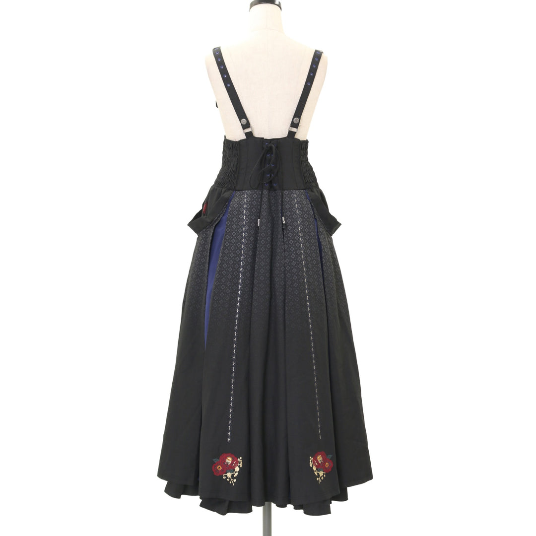 ワンタメ　限定カード 12枚　ばら売り可　S02 03 04 06 07 12 USED】ONESTE 椿刺繍袴風スカート | Ozz On | ロリータ ゴスロリ