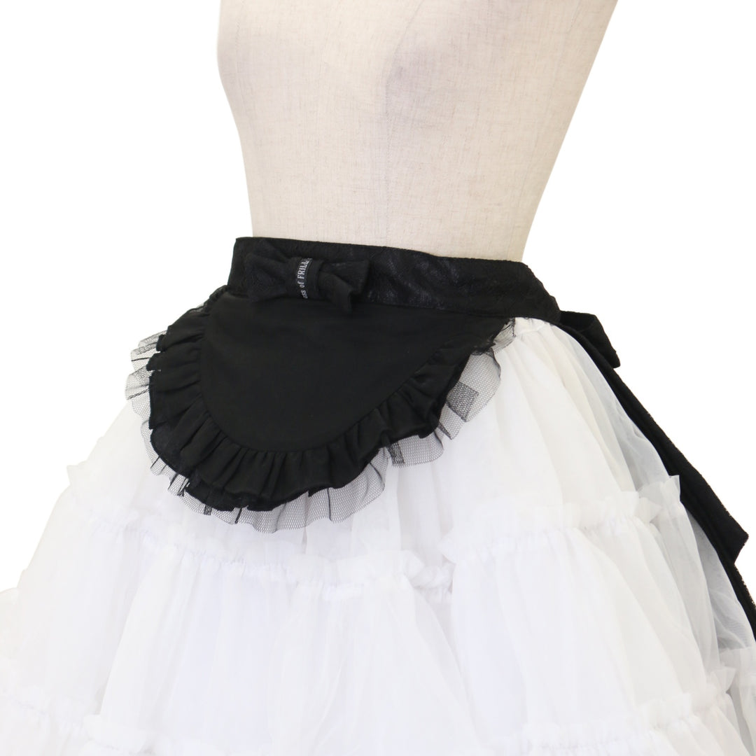 h.naoto frill エプロン付き　スカート USED】FRILL ラッフルエプロンオーバースカート | h.NAOTO | ロリータ