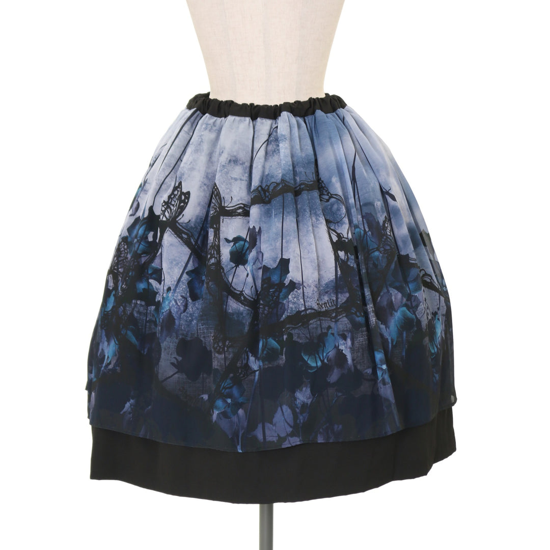 USED】【Mサイズ】Twilight Iris プリントスカート | Sheglit