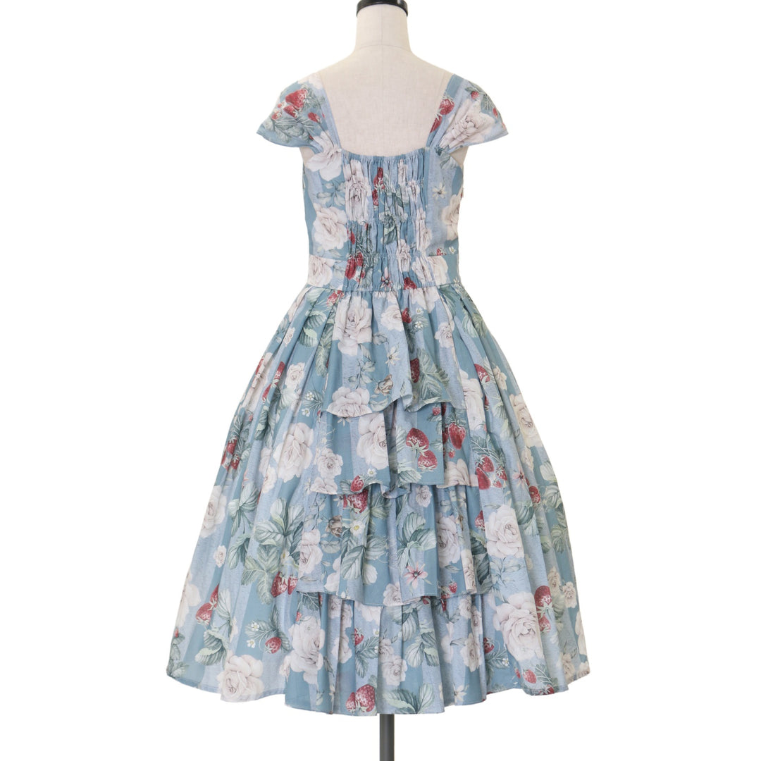 訳あり　WONDERFUL WORLD ワンダフルワールド　リバイバルブラウス USED】【Forest Wardrobe/Mサイズ】森林のかご3.0 花柄