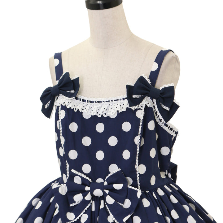 USED】ポルカドットジャンパースカート | Angelic Pretty | ロリータ