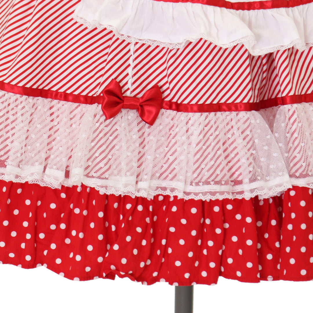 USED】Stripe Girly Cafe Set | Angelic Pretty | ロリータ ゴスロリ