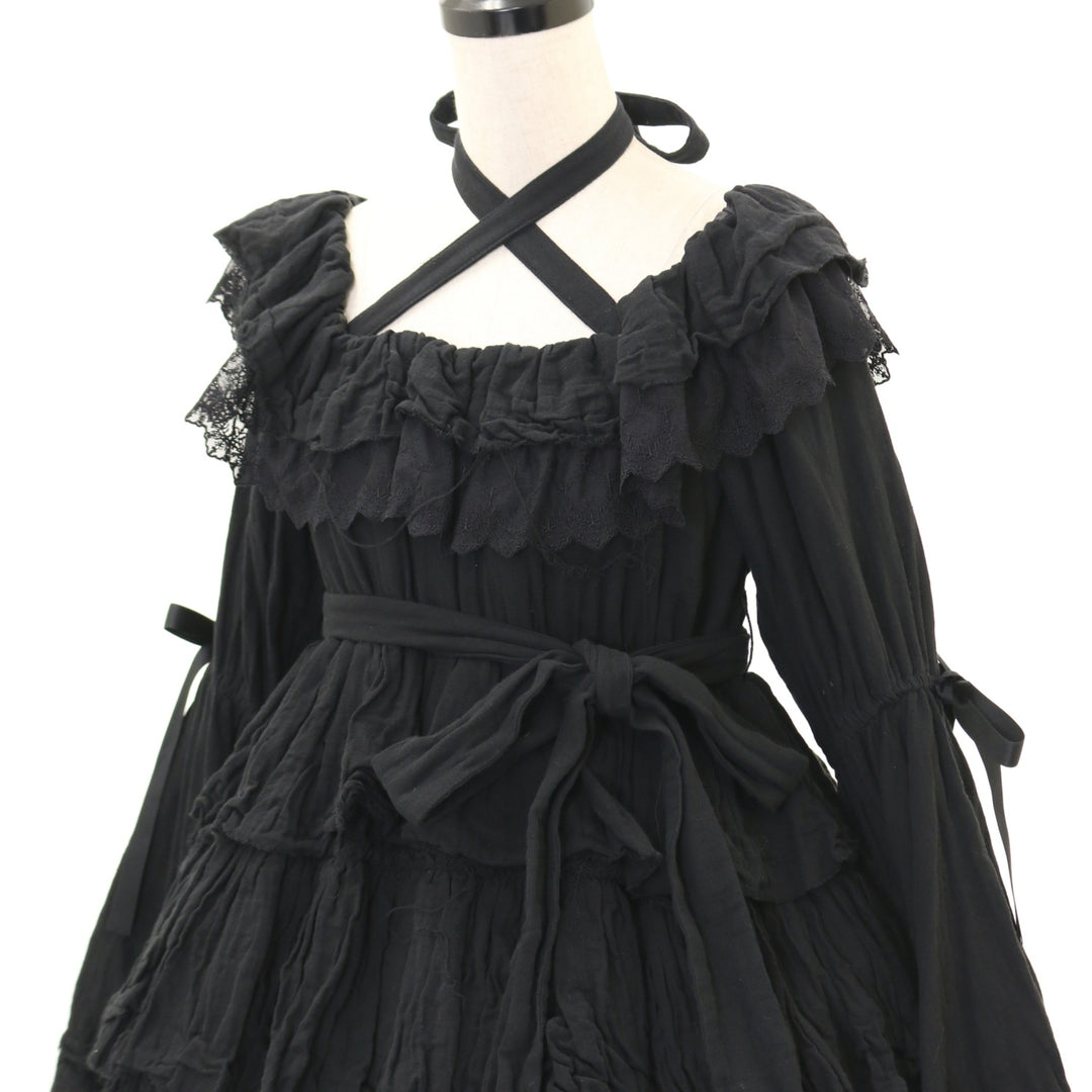 USED】【Vallee Lys】Coquelicot Dress -gauze-（ショート丈