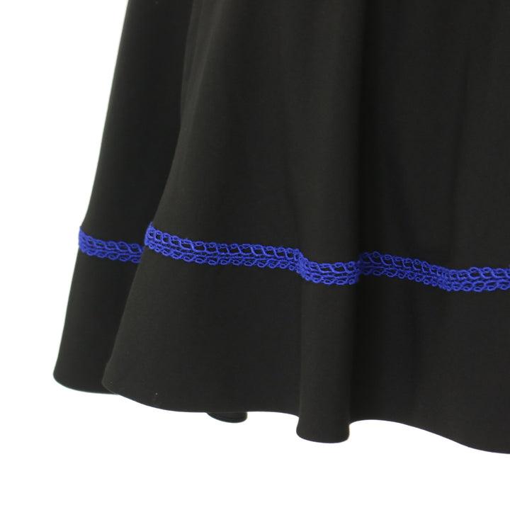 USED】【9号】蝙蝠ケープジャンパースカート（黒×青） | Moi-même