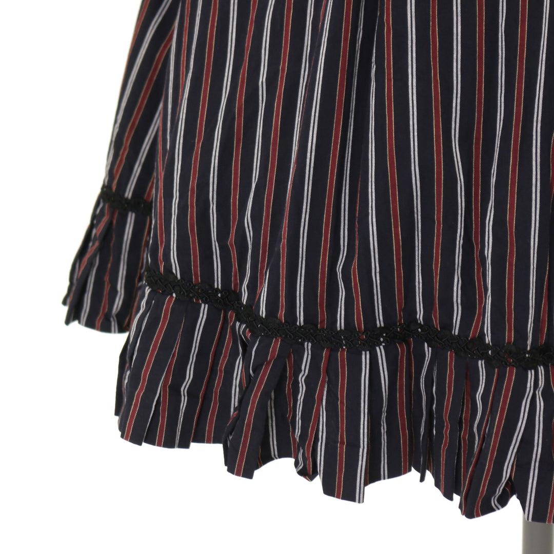 USED】レジメンタルストライプドレス | Victorian Maiden | ロリータ