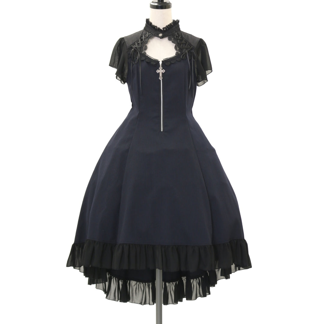 最終値下げ MR コルセット MAJOH ゴスロリ ワンピース USED】【MRcorset】FISH TAIL SIDE LACE-UP DRESS | MAJOH