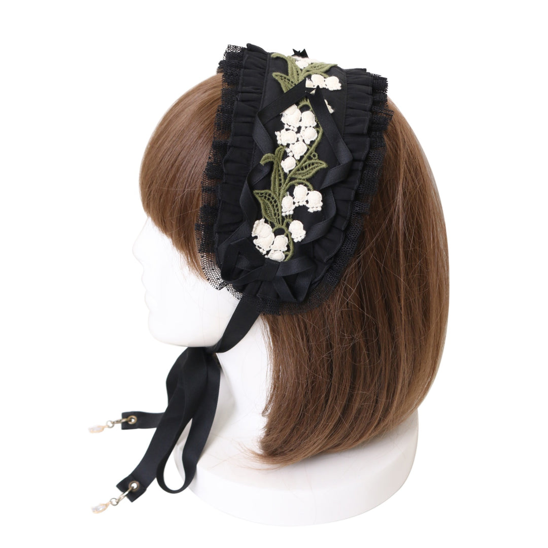 USED】スズランの谷 モチーフレースヘッドドレス | 星箱Works