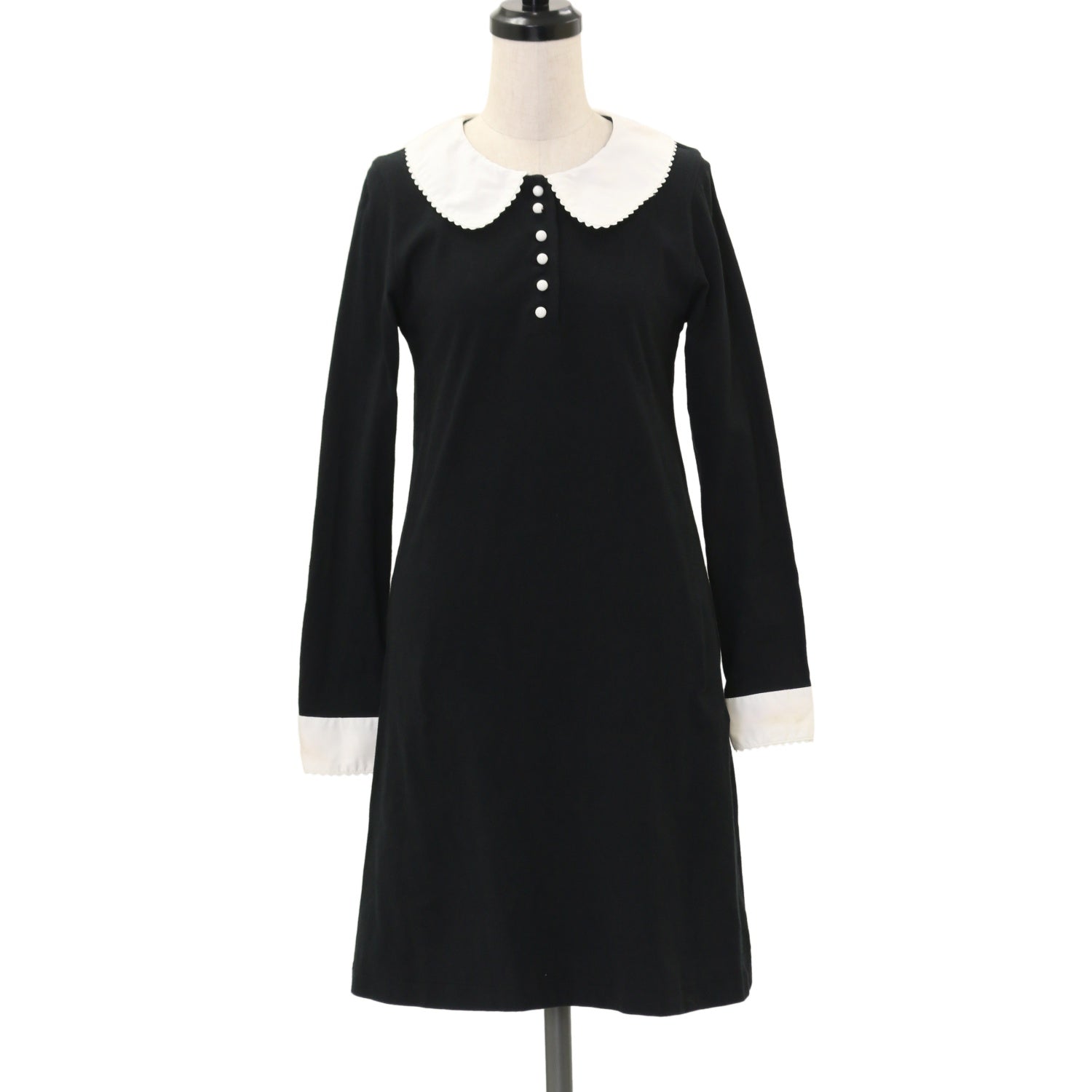 MILK:ミルクの黒のレースワンピース セール】デコレーション Lace ドレス（ワンピース）｜MILK