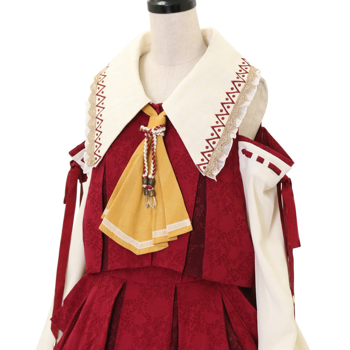 USED】【Mサイズ】東方Project ×HoshibakoWorks 博麗霊夢 セットアップ