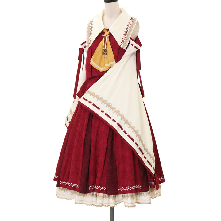 USED】【Mサイズ】東方Project ×HoshibakoWorks 博麗霊夢 セットアップ