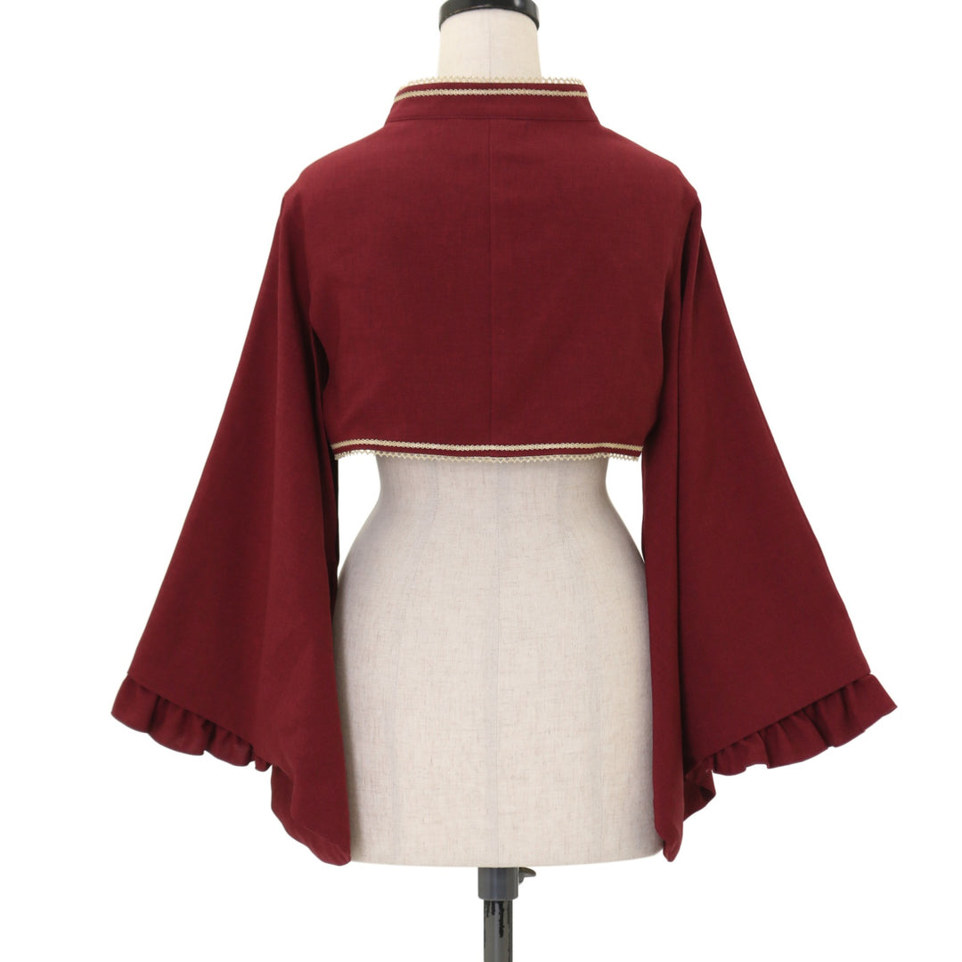 着物袖ボレロ 再入荷】 ☆乙女の着物袖ボレロ☆ 本体価格：15,800円 人気の和柄