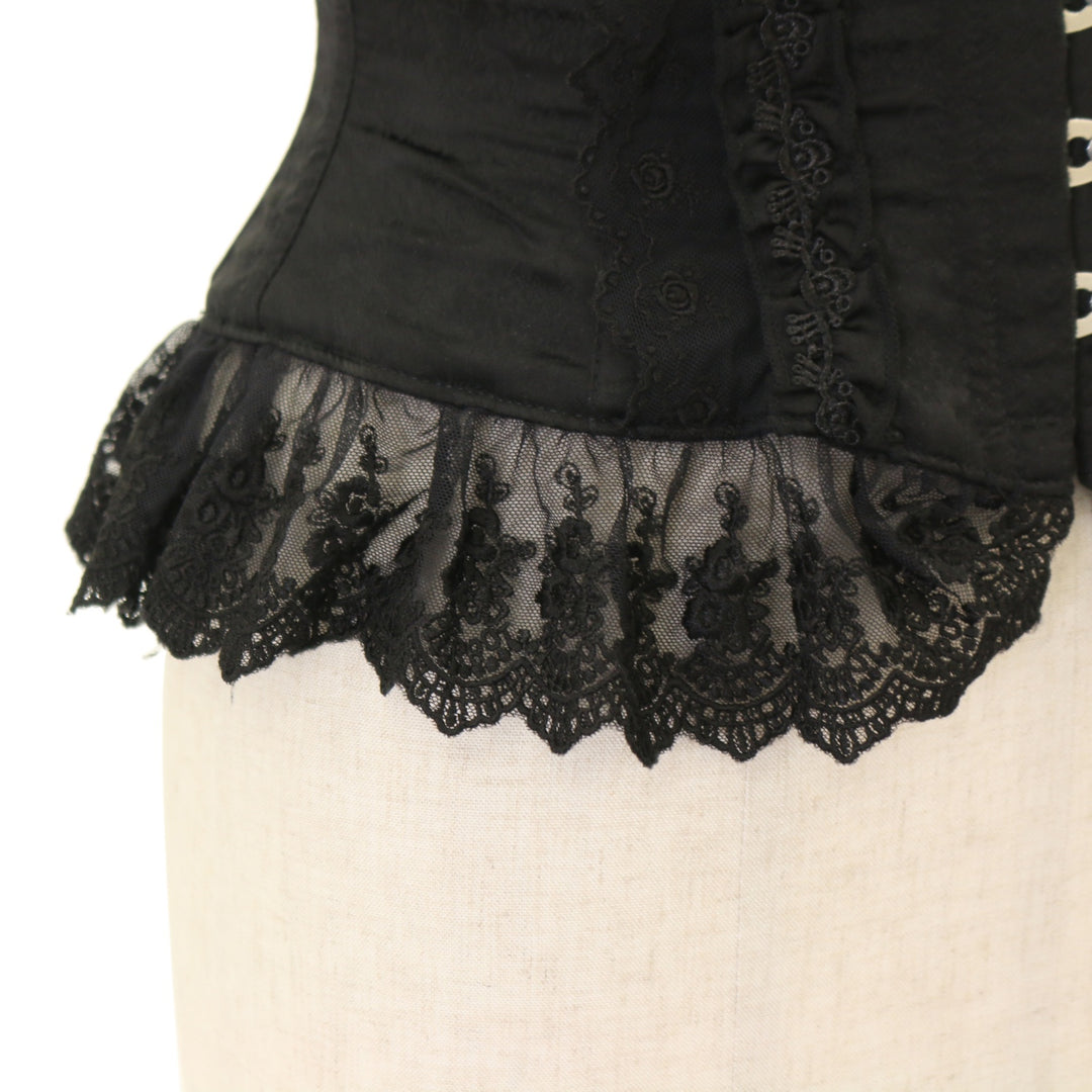 USED】Frill Short Corset | ATELIER-PIERROT | ロリータ ゴスロリ