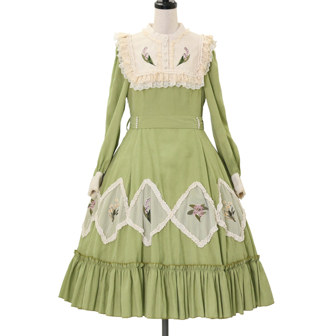 USED】【Mサイズ】すずらんのしおり ワンピース（ロング丈） | 星箱