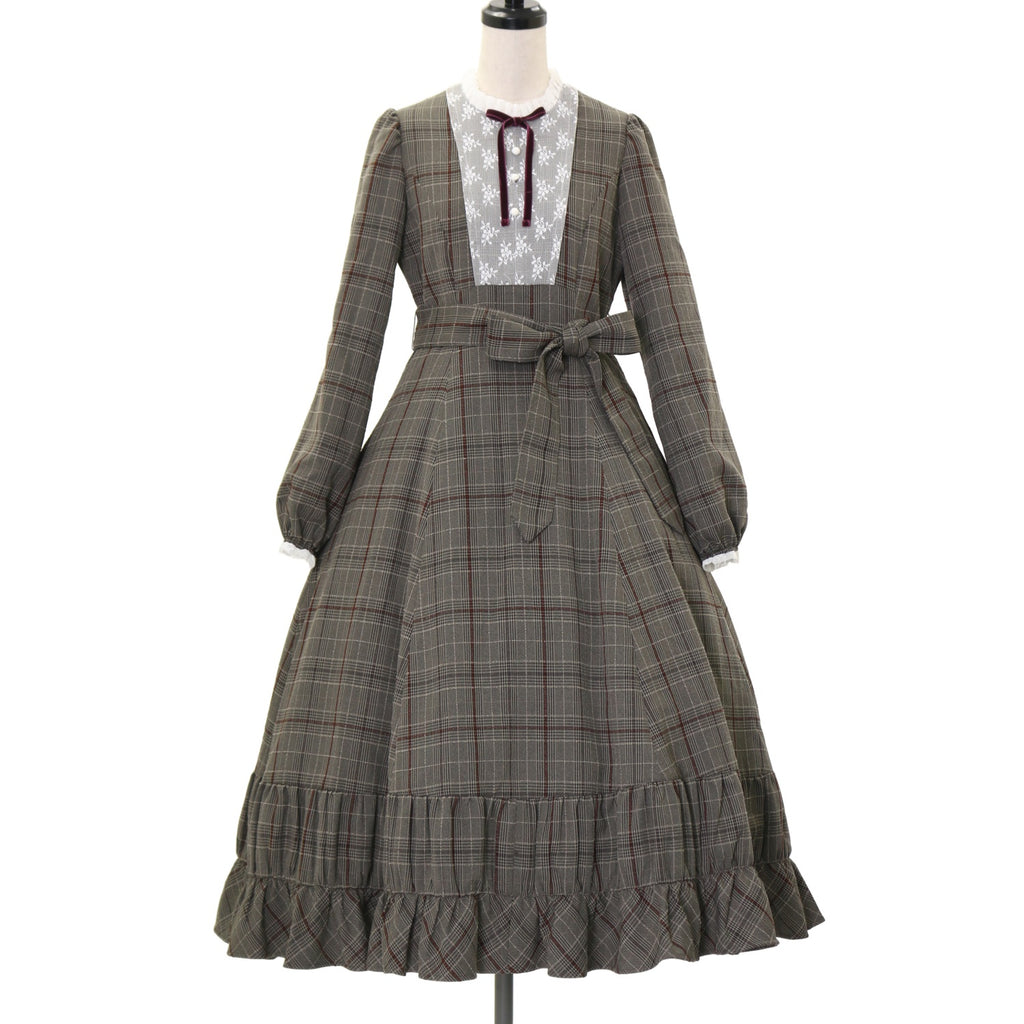 アンドロミオ チェックの豪華絢爛ヨークVictorianワンピ アンドロミオ