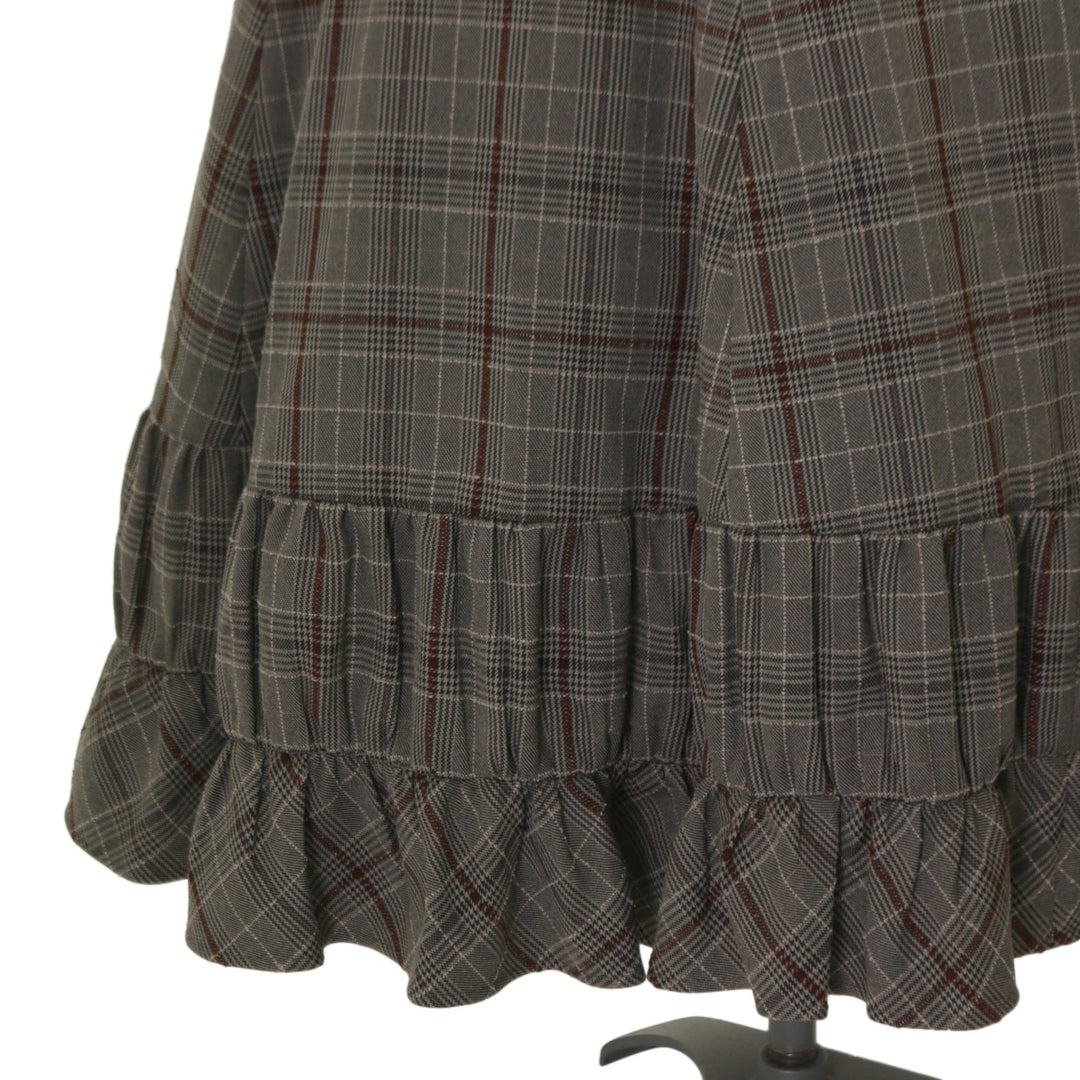 Victorian Maiden チェックワンピース USED】エコールクラシカルチェックワンピース | Victorian