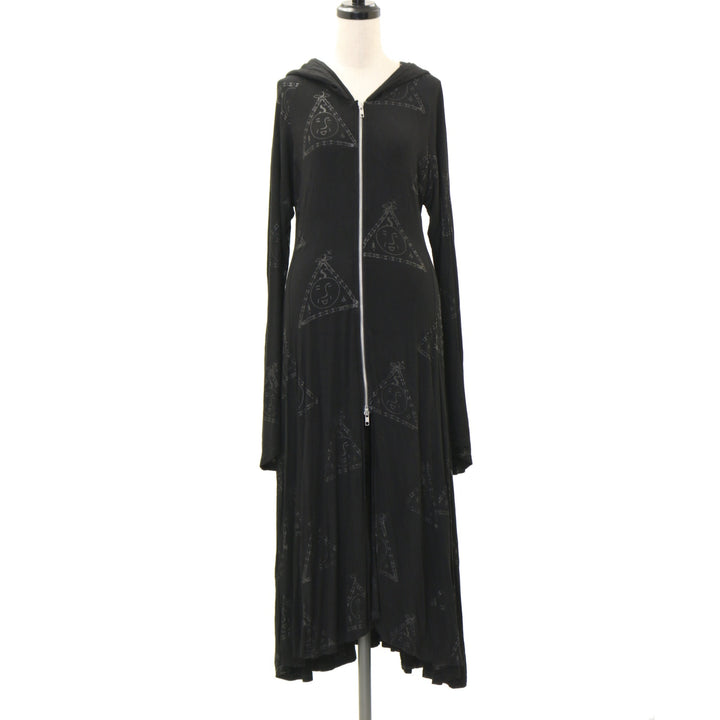 激レア！h.naoto FRILL コート USED】__(アンダーバー)×h.NAOTO フードコート | h.NAOTO