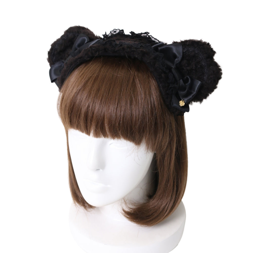 【新品】BABY くみゃちゃんのふわふわくみゃみみファーカチューシャ USED】くみゃちゃんのふわふわくみゃみみファーカチューシャ