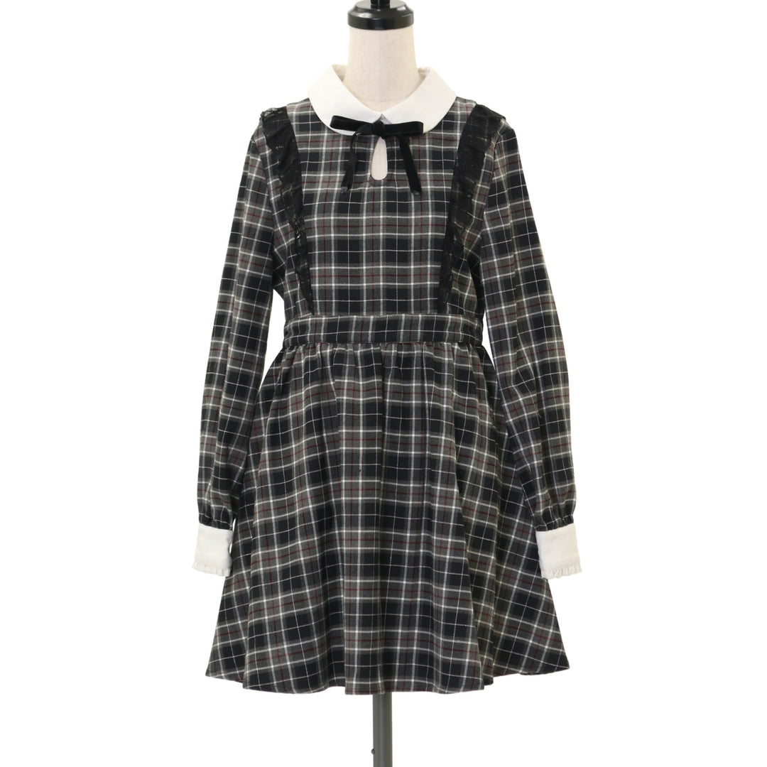 USED】【BUBBLES】タータンチェックワンピース | その他ブランド