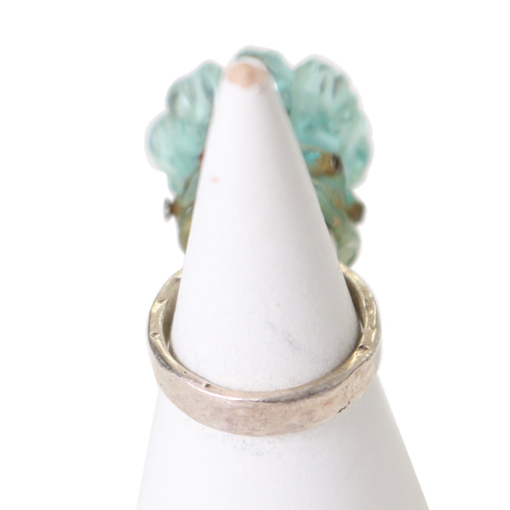 JaneMarple♡天使の羽クラウンリング クリアストーン入り ヴィンテージ Angelのリング - Jane Marple Online Shop