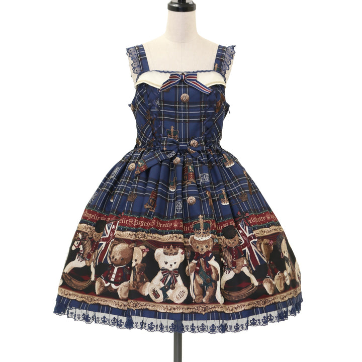 British Bear アンジェリックプリティAngelic Pretty USED】British Bearジャンパースカート | Angelic Pretty | ロリータ