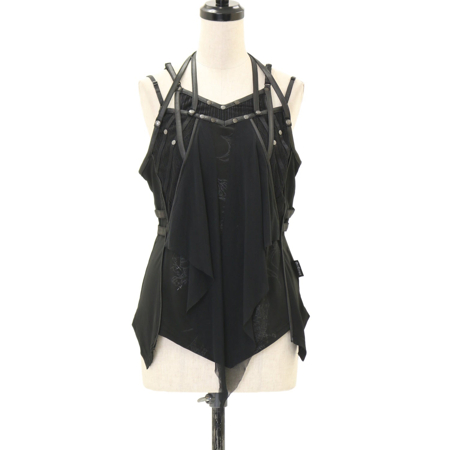 ozz croce♦︎ドラゴン柄キャミソール メッシュ重ね Ozz On (USED)(2186 items) | Wunderwelt Online Shop - Gothic