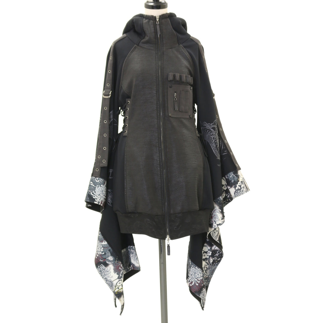 飛*鳥様 Qutie Frash 着物袖 レースアップ 羽織 USED】着物袖パーカー | Qutie Frash Wunderwelt Online Shop